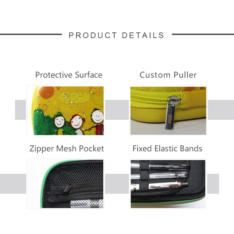 School  3D Multifunction Pencil Case