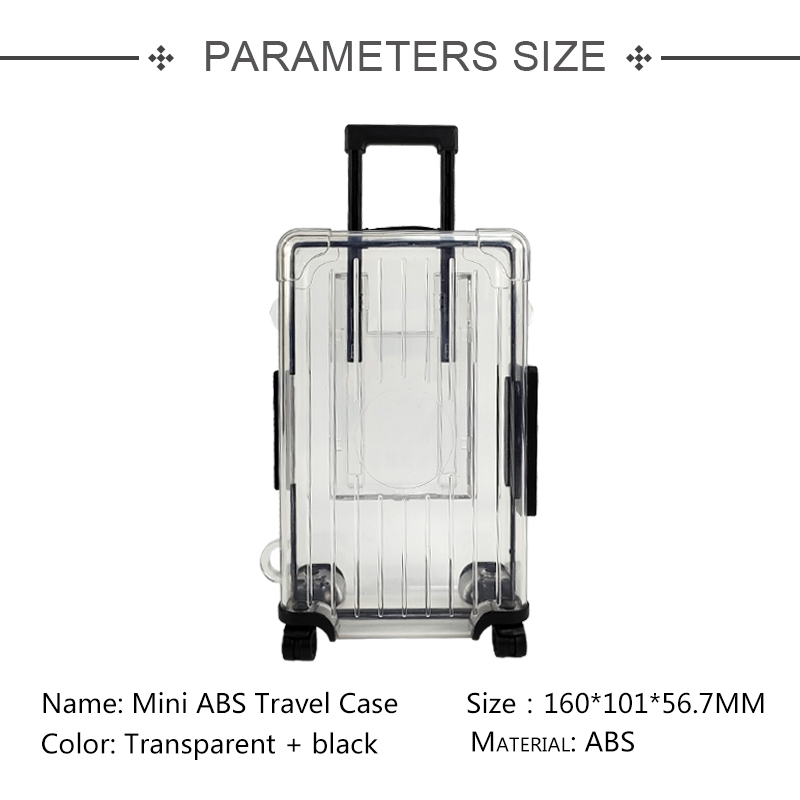 Mini Transparent White ABS Case